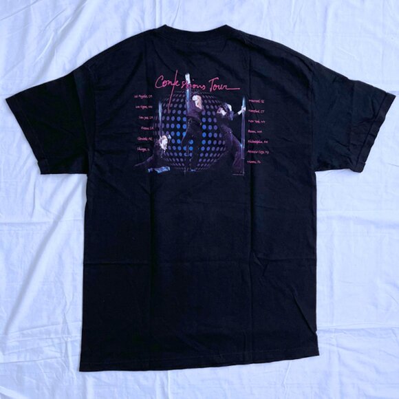 Madonna Toyo Straw Fedora "Confessions Tour" 2006 Vintage Concert Tee - Picture 2 of 6